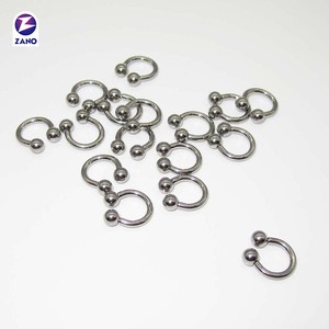 Labret de fiançailles pour enfants en titane ASTM F136 G23 plaqué or, haute brillance, filetage interne, bijou corporel à boule, pour mariage - Product Image 2