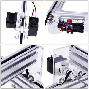 Máquina de Grabado Láser de Diodo de Escritorio <span class=keywords><strong>KMS</strong></span> 6550, Mini Cortadora y Grabadora Láser, Router CNC Compacto para Madera, Cuero, Acrílico, Manualidades - Product Image 5