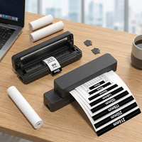 Mini imprimante thermique mobile sans encre pour le bureau, transfert de tatouages, imprimante portable