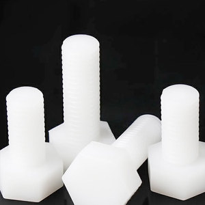 10pcs/bag Factory Wholesale NINDEJIN Brand Class 6 Full Thread External Nylon Hexagon <b>Bolt</b> M3 <b>M4</b> M5 M6 Various Metric Sizes - Product Image 4