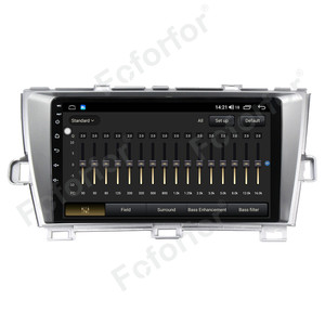 6 + 128GB Android 12,0 coche estéreo Auto unidad principal Radio Video REPRODUCTOR DE DVD Carplay navegación GPS para <span class=keywords><strong>Toyota</strong></span> <span class=keywords><strong>Prius</strong></span> 2010-2015 <span class=keywords><strong>plata</strong></span> - Product Image 2