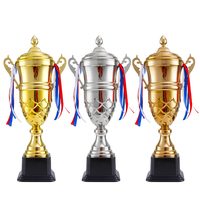 Trophée de compétition sportive en forme de corps de sirène, design unique avec grande coupe, plaqué électrolytiquement, pour les matchs de basketball