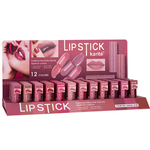Karite Nuevo Modelo 3.5g Lápiz Labial de Larga Duración a Prueba de Agua, Maquillaje Labial Cosmético al por Mayor, 12 Colores, Lápiz Labial Mate Aterciopelado - Product Image 4