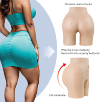 Faux Fessiers 100 % Silicone Remplis, Hanches de 3,5 kg Épaisseur 3 cm, Rehausseurs de Fesses et Hanches en Silicone pour Femmes