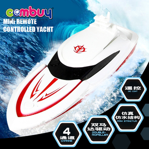 Đồ Chơi Du Thuyền Hovercraft 2.4G Động Cơ Đôi Mini RC Đua Thuyền Tốc Độ - Product Image 2