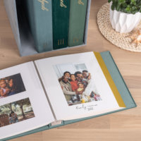 Vente en gros d'album photo de mariage exquis 60 photos d'album photo de couverture de livre auto-adhésif en velours estampé à chaud en or