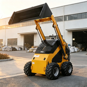 Compact Skid Steer Mini Rubber Track Design <b>Small</b> Track Skid Steer Versatile Front Compact Skid Steer - Product Image 3