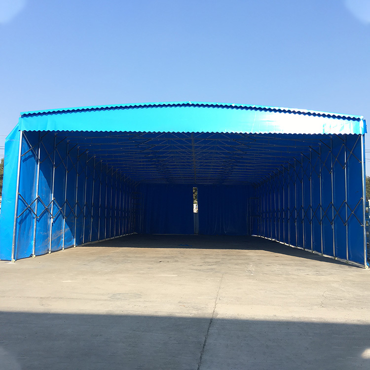 Industrial Retractable Steel Frame Tent for