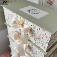 Boîtes cadeaux personnalisables avec illustrations créatives Boîtes de rangement pour papier et carton spéciaux et bijoux et maquillage OEM ODM
