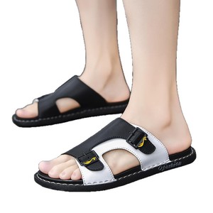 Sandalias de plataforma planas de moda para mujer con decoración de cristal - Calzado ligero y moderno - Product Image 6