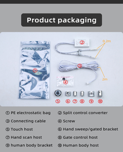 YK-SKRT003 DC12/24V PIR Detachable Wardrobe <b>Light</b> Dimmer Removable Induction <b>Switch</b> Body Control <b>Sensor</b> <b>Switch</b> - Product Image 4