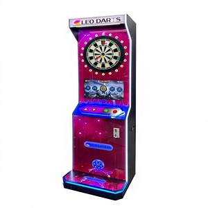 Máquina de Dardos Electrónica Leo Darts, Juego de Habilidad con Canje de Boletos y WiFi, en Inglés, para Centros de Entretenimiento Familiar - Product Image 1