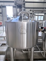 Nouveau modèle Réservoir de mélange de miel en acier inoxydable 1000L- 5000L avec réservoir de mélange de sirop/confiture 20 tr/min
