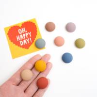 Aimants de réfrigérateur personnalisés en PVC caoutchouc mat durable, forme 3D/2D colorée, logo personnalisé, cadeau promotionnel, forme demi-sphère pour la maison
