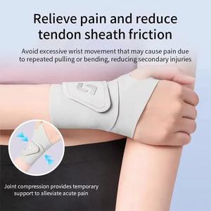 Attelle de poignet respirante, stabilisateur de <span class=keywords><strong>pouce</strong></span> et de poignet <span class=keywords><strong>pour</strong></span> entorses et syndrome du canal carpien, soutien efficace du poignet - Product Image 2