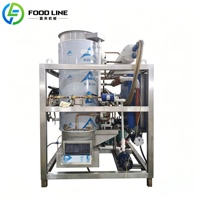 Machine à glace en tubes 1 tonne monophasée, machine à glace en tubes 5 tonnes compacte