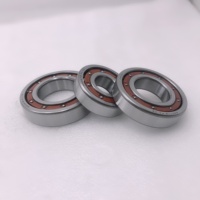 Bantalan Bola Kontak Sudut Miniatur Impor Jepang 724C, 725C, 726C, Spindle 727C, Pasangan Sepasang 728C, Presisi 729C
