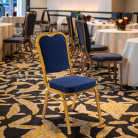 Chaise de banquet empilable HPC-11, acier durable, mobilier d'hôtel pour salon, entrée, hôpital, parc, sous-sol