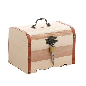 Juego de Cajas de Almacenamiento de Madera Maciza con Cerradura y Asa, Organizador de Documentos para el Hogar y la Oficina - Product Image 3