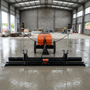 Machine de nivellement de béton vibrante à laser télécommandée, équipement de nivellement robuste pour la construction de ponts, de chaussées et de dalles - Product Image 1