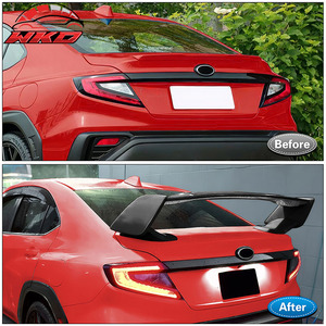 Alerón Trasero Estilo STI para Subaru WRX 2022-2026, Negro Brillante - Product Image 5