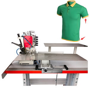 F80 תעשייתי ממוחשב כיסוי מכונת תפירה משולש מחט לשלושה עבור חולצת טי המם שרוול חולצה גבוהה שימוש במפעל - Product Image 4