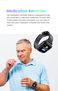 4G Kết Nối Y Tế Cảnh Báo Đồng Hồ Không Thấm Nước Màn Hình Cảm Ứng Heart Rate Spo2 Blood Oxygen Monitor Cho Người Cao Tuổi Ở Nhà - Product Image 3
