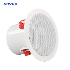 Haut de gamme 8 "passif dans le mur système de haut-parleurs de plafond amplificateur musique haut-parleurs de plafond d'adressage public pour la notification de masse - Product Image 1