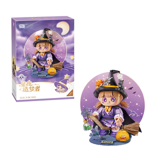 <span class=keywords><strong>Para</strong></span> LOZ Kids All Saints' Day Building Blocks Juguete modelo de plástico educativo <span class=keywords><strong>para</strong></span> jugar con un personaje de bruja - Product Image 5