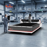 Machine de découpe laser à fibre industrielle de haute précision 3015 1500W 2000W 3000W 6000W CNC pour la découpe de tôles épaisses
