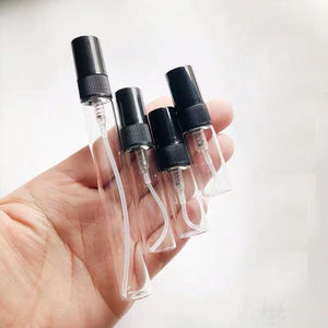 Vente en gros de flacons de parfum vides rechargeables de 2 ml, 3 ml, 5 ml, 10 ml, petits flacons de parfum de voyage en verre mince avec bouchon à vis - Product Image 6