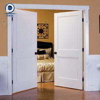 Porte intérieure en bois Prima Modern, options de couleur personnalisées, résistante à l'eau, garantie 5 ans - Design de surface lisse pour chambre à coucher, hôtel