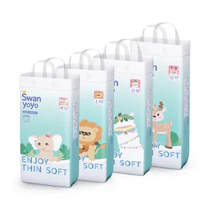 FREE SAMPLE Good Quality Regular Breathable Baby Diaper Soft Small A Grade Nappy Baby Diaper