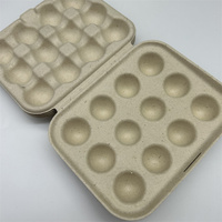 Cartons d'oeufs de caille biodégradables personnalisés en gros porte-oeufs d'emballage