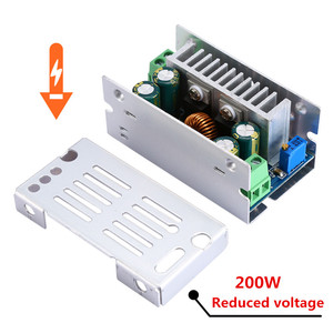 ซิงโครนัสบั๊กคอนเวอร์เตอร์200W 15A <span class=keywords><strong>DC</strong></span> 8 60V ถึง1 36V สเต็ปดาวน์เพาเวอร์ซัพพลายแรงดันไฟฟ้าพร้อมเปลือกป้องกันอลูมิเนียม - Product Image 2