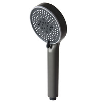 Pommeau de douche en silicone liquide à six modes avec grand panneau et pression d'air