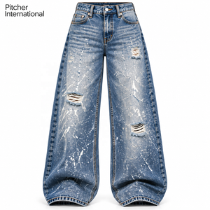 OEM <b>womens</b> denim Straight <b>jeans</b> Comfort <b>stretch</b> <b>jeans</b> Bulk Supplier for US Fashion Retailers Bulk Orders - Product Image 5