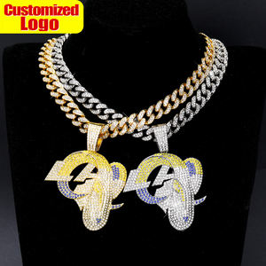 कस्टम डिजाइन लॉस एंजेलिस बकरी के प्रमुख गहने गैंडा पेलेंट खेल टीम के प्रशंसक राष्ट्रीय फुटबॉल श्रृंखला हार - Product Image 1