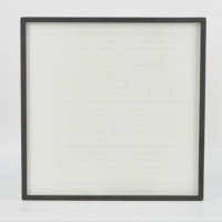 FRESH Filtre HEPA plissé mini en papier filtre en fibre de verre ultrafine H14, pour environnements à haute température, avec cadre en aluminium, pour applications pharmaceutiques Clean 1