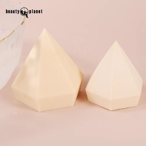 Beauty Planet ฟองน้ำแต่งหน้าแบบปรับแต่งได้ฟองน้ำแต่งหน้าติดเพชรเนื้อนุ่มทำจากไมโครไฟเบอร์ - Product Image 4