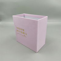 Emballages de luxe faits à la main pour soins de la peau, boîtes à fleurs pour bouquets et roses avec papier couché, formes personnalisées, impression dorée à chaud