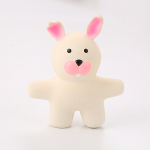 2025 nouvelle usine en gros nouveau design latex criant en caoutchouc chien jouets cochon <span class=keywords><strong>lapin</strong></span> panda avec couineur - Product Image 4