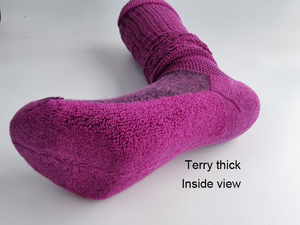 21 pollici extra lungo di buona qualità da <span class=keywords><strong>donna</strong></span> con <span class=keywords><strong>stivale</strong></span> arricciato a balze da <span class=keywords><strong>donna</strong></span> in cotone allentato da <span class=keywords><strong>donna</strong></span> a qualsiasi lunghezza - Product Image 4