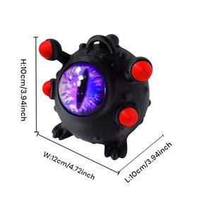 Figurines de monstres Cthulhu à grands yeux imprimées en 3D 2026, jouets anti-stress à yeux simulés, décoration d'Halloween pour la maison, cadeaux pour enfants - Product Image 6