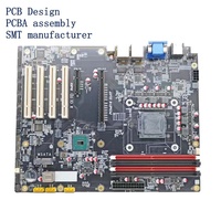 Carte de circuit imprimé de contrôle PCBA électronique personnalisée de Shenzhen pour bouton d'ascenseur