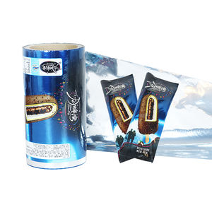 Precio de fábrica Grado alimenticio Aluminio Plástico Embalaje Rollo Película Helado Lolly Stick Bar Pop Moldes Apilable Embalaje Rollo Película - Product Image 5