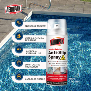 Aeropak 400ml rivestimento liquido Spray antiscivolo trasparente per una maggiore aderenza su calcestruzzo acrilico in fibra di vetro e piastrelle - Product Image 2