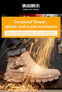 DEBONSAPT 2023 vente en gros travail personnalisé Martin bottes chaussures d'outillage à la mode Safeti chaussures <span class=keywords><strong>de</strong></span> <span class=keywords><strong>sécurité</strong></span> bottes pour hommes - Product Image 4