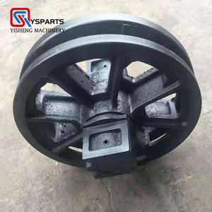 SR250 SR220 SR200 رافعة مجنزرة عجلات عجلات دوارة سفلية فولاذية جديدة منصات ربط المسار الترس التجزئة - Product Image 2