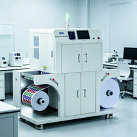 Imprimante d'étiquettes numérique VOREY VP320C, imprimante numérique à toner automatique haute vitesse, équipement d'impression d'étiquettes en rouleau, CMYK